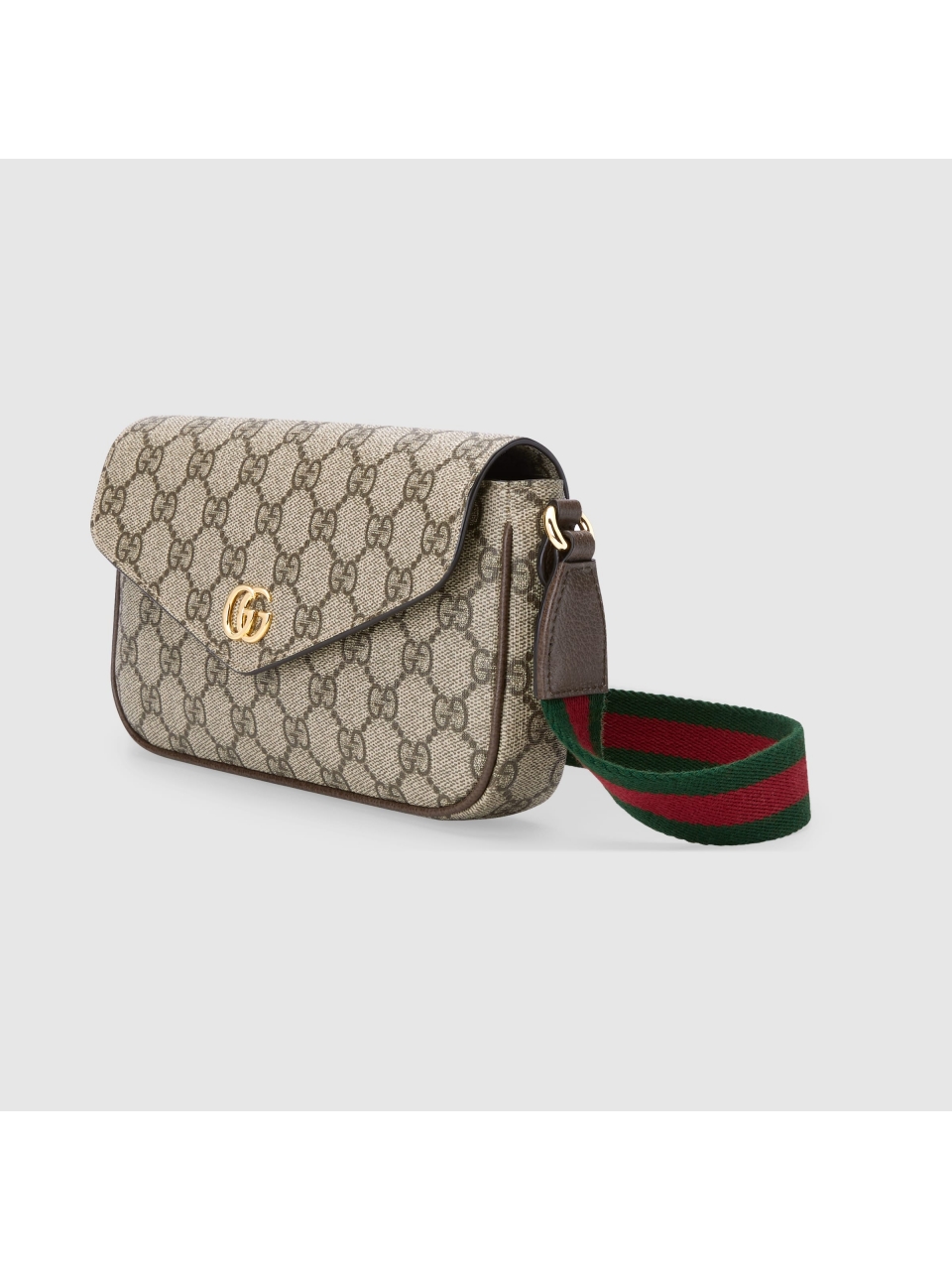 Мини-сумка через плечо Gucci Ophidia с узором GG